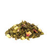 Té Oolong durazno con pétalos de rosa